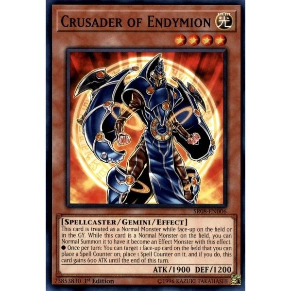Image for Crusader of Endymion (SR08-EN006) (SR08) - YuGiOh