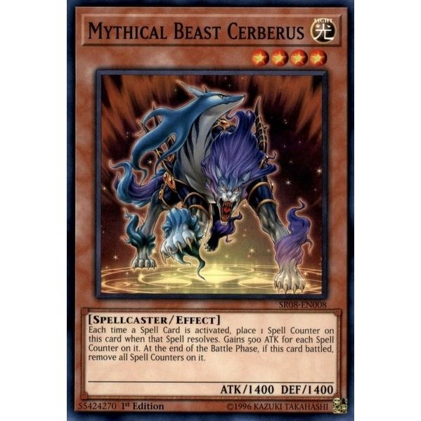 Image for Mythical Beast Cerberus (SR08-EN008) (SR08) - YuGiOh