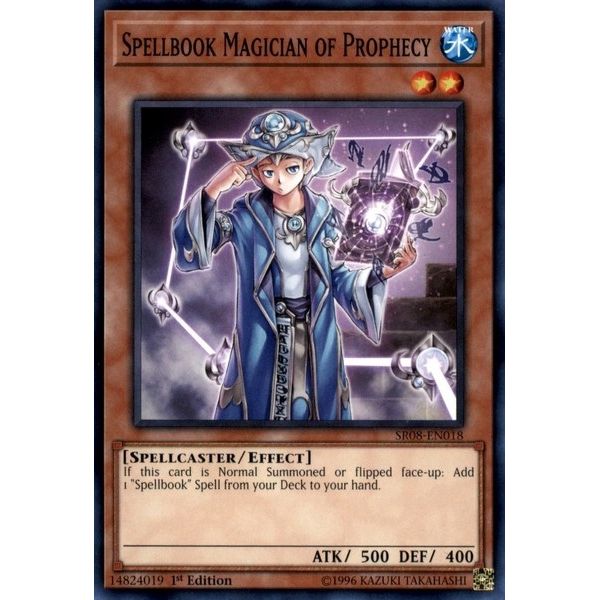 Image for Spellbook Magician of Prophecy (SR08-EN018) (SR08) - YuGiOh