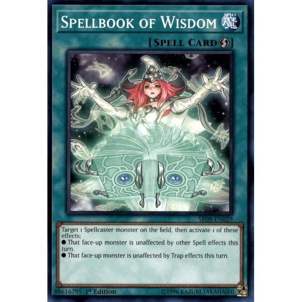 Image for Spellbook of Wisdom (SR08-EN029) (SR08) - YuGiOh