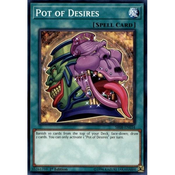 Image for Pot of Desires (SR08-EN034) (SR08) - YuGiOh
