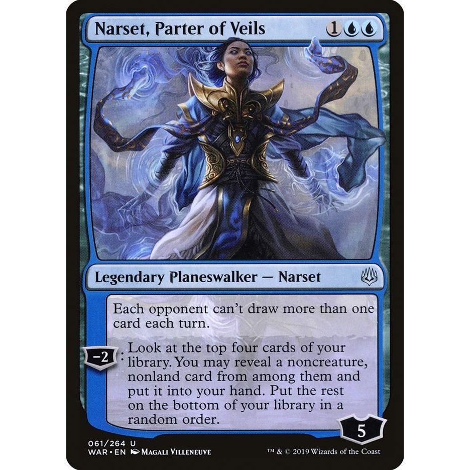 Image for Narset, Parter of Veils (61) (WAR) - Magic: The Gathering
