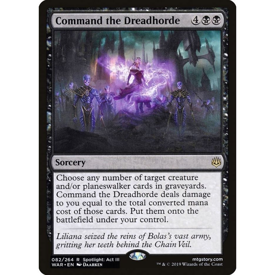 Image for Command the Dreadhorde (82) (WAR) - Magic: The Gathering