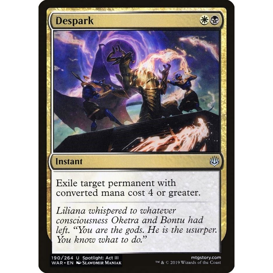 Image for Despark (190) (WAR) - Magic: The Gathering