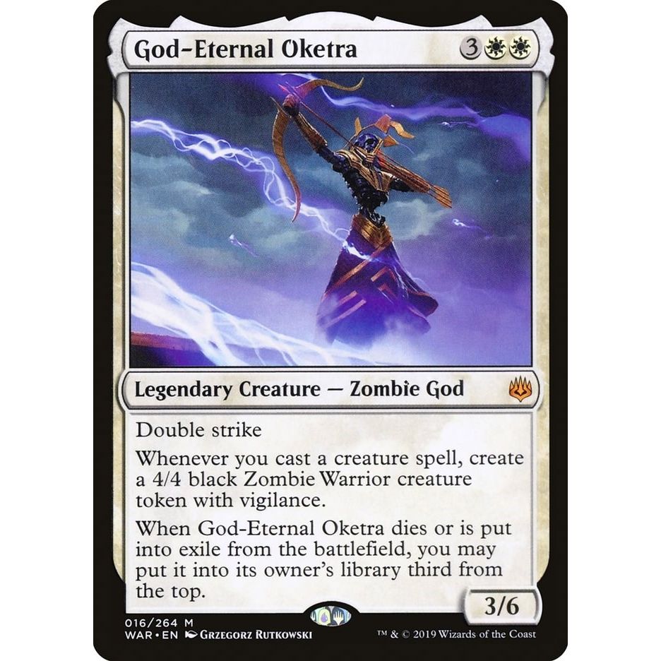 Image for God-Eternal Oketra (16) (WAR) - Magic: The Gathering