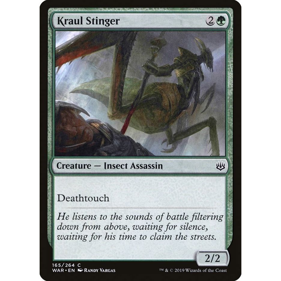 Image for Kraul Stinger (165) (WAR) - Magic: The Gathering