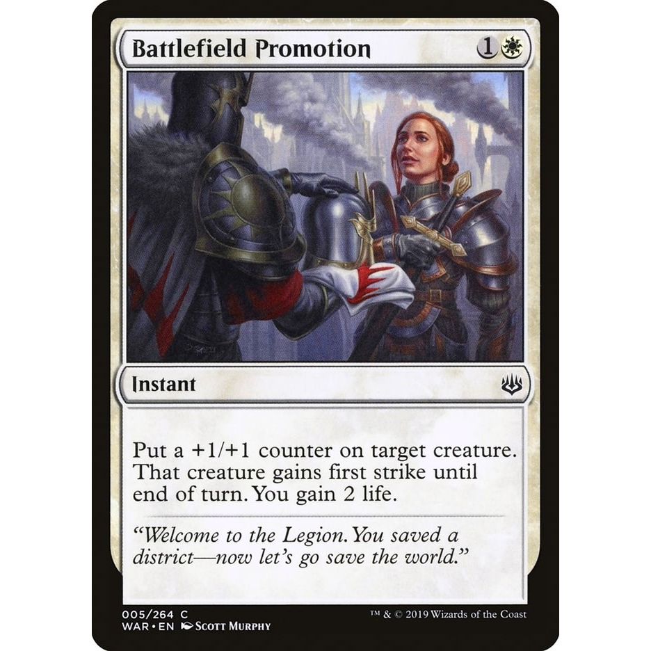 Image for Battlefield Promotion (5) (WAR) - Magic: The Gathering