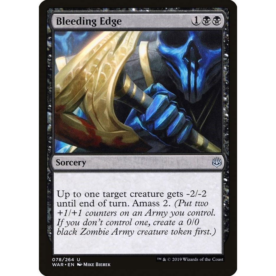 Image for Bleeding Edge (78) (WAR) - Magic: The Gathering