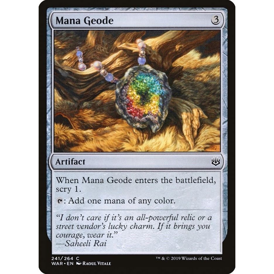 Image for Mana Geode (241) (WAR) - Magic: The Gathering