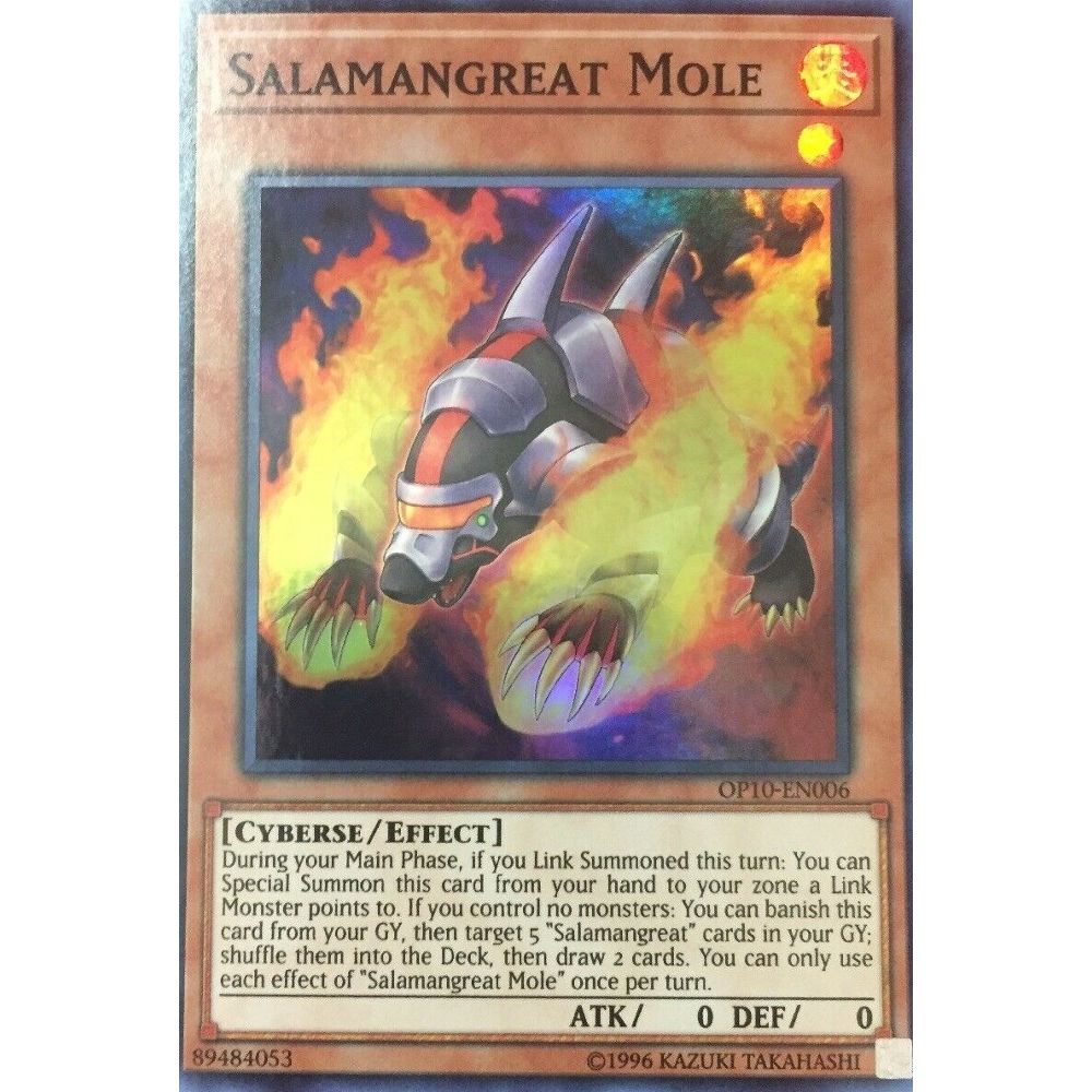 Image for Salamangreat Mole (OP10-EN006) (OP10) - YuGiOh