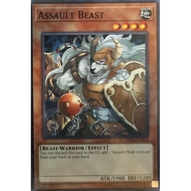 Image for Assault Beast (OP10-EN014) (OP10) - YuGiOh