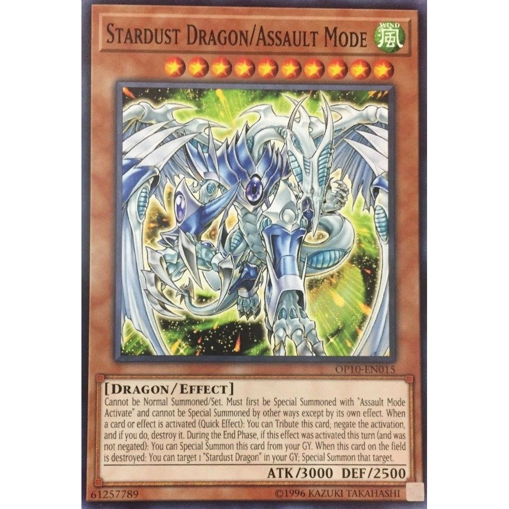 Image for Stardust Dragon/Assault Mode (OP10-EN015) (OP10) - YuGiOh