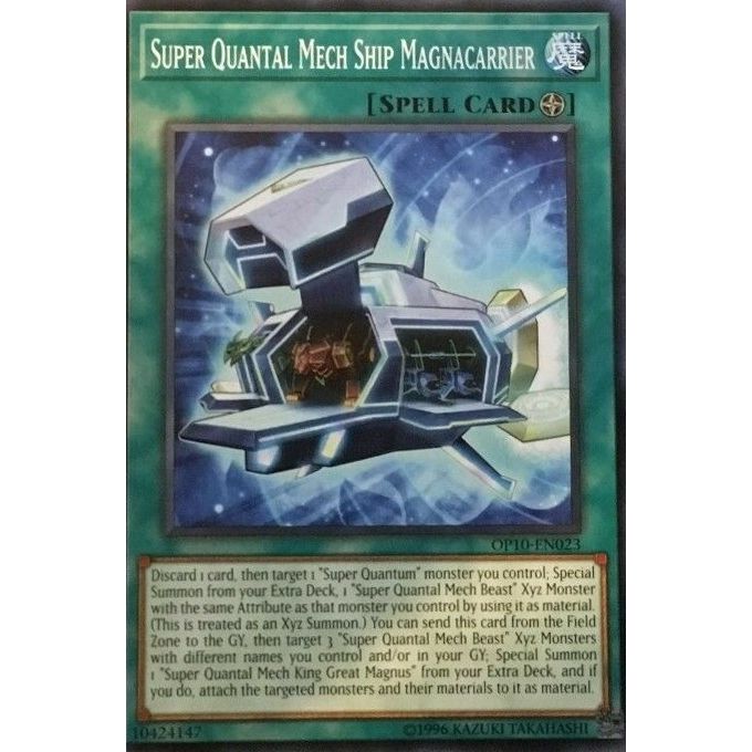 Image for Super Quantal Mech Ship Magnacarrier (OP10-EN023) (OP10) - YuGiOh