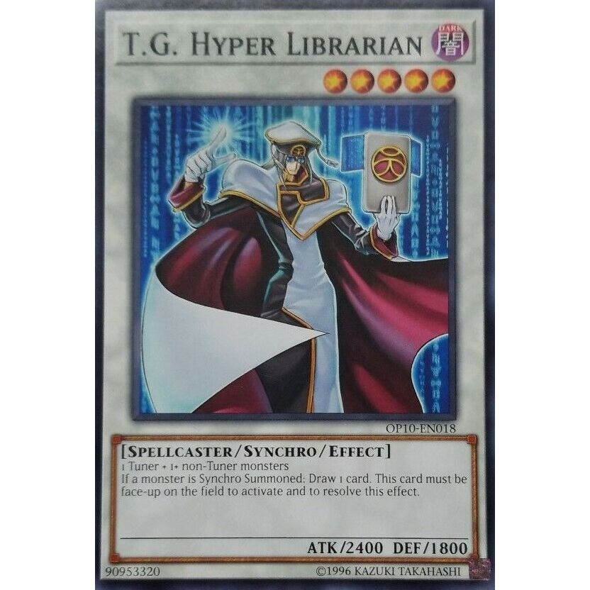Image for T.G. Hyper Librarian (OP10-EN018) (OP10) - YuGiOh