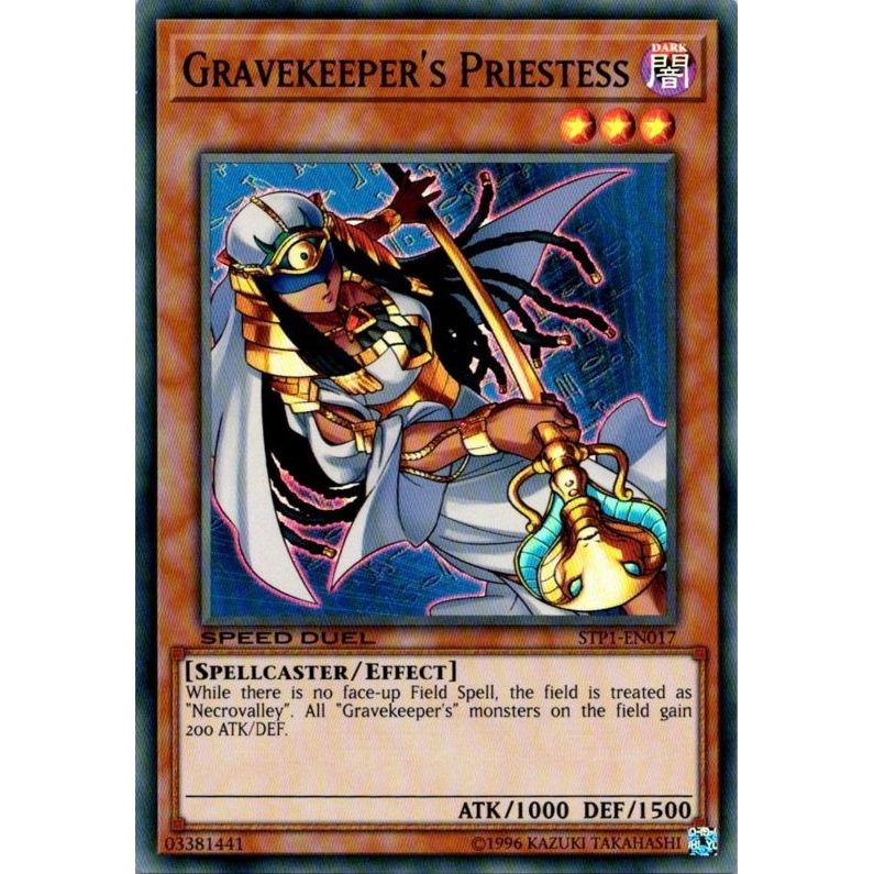 Image for Gravekeeper's Priestess (STP1-EN017) (STP1) - YuGiOh