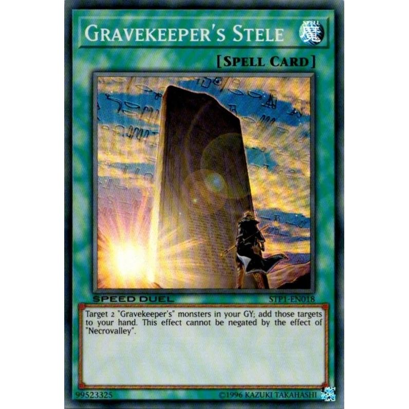 Image for Gravekeeper's Stele (STP1-EN018) (STP1) - YuGiOh