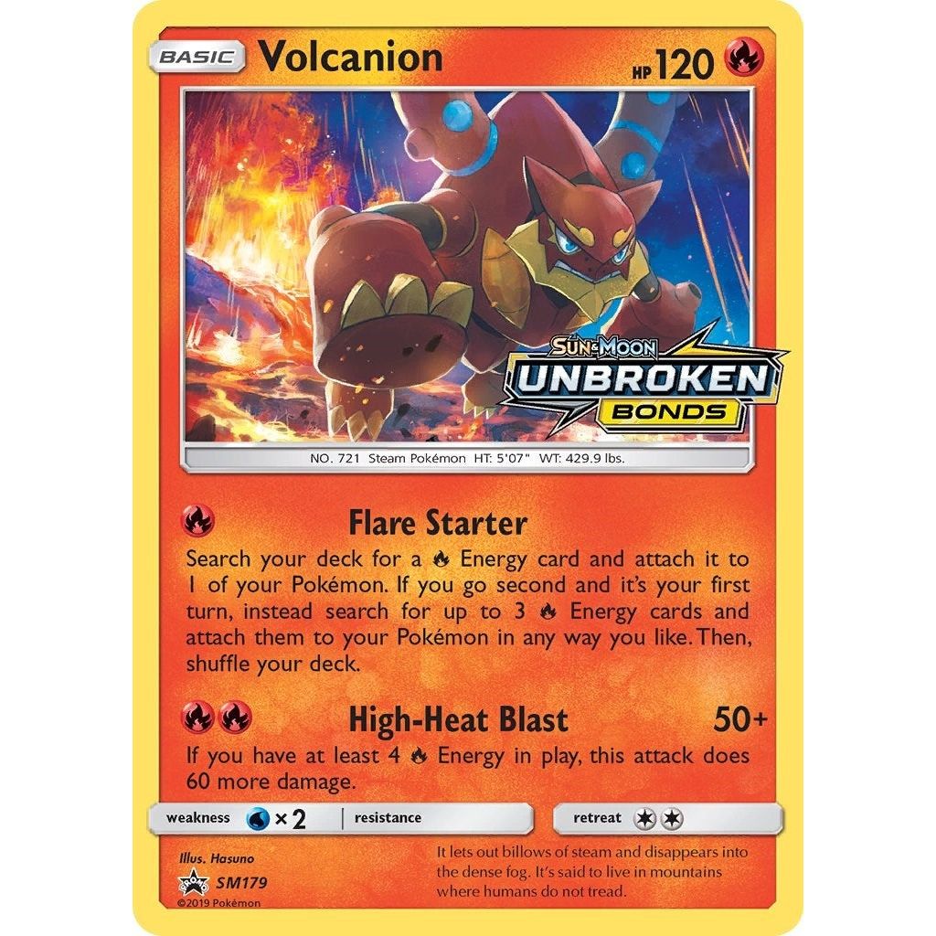 Image for Volcanion - SM179 (Prerelease) (SM179) (SMP) - Pokemon