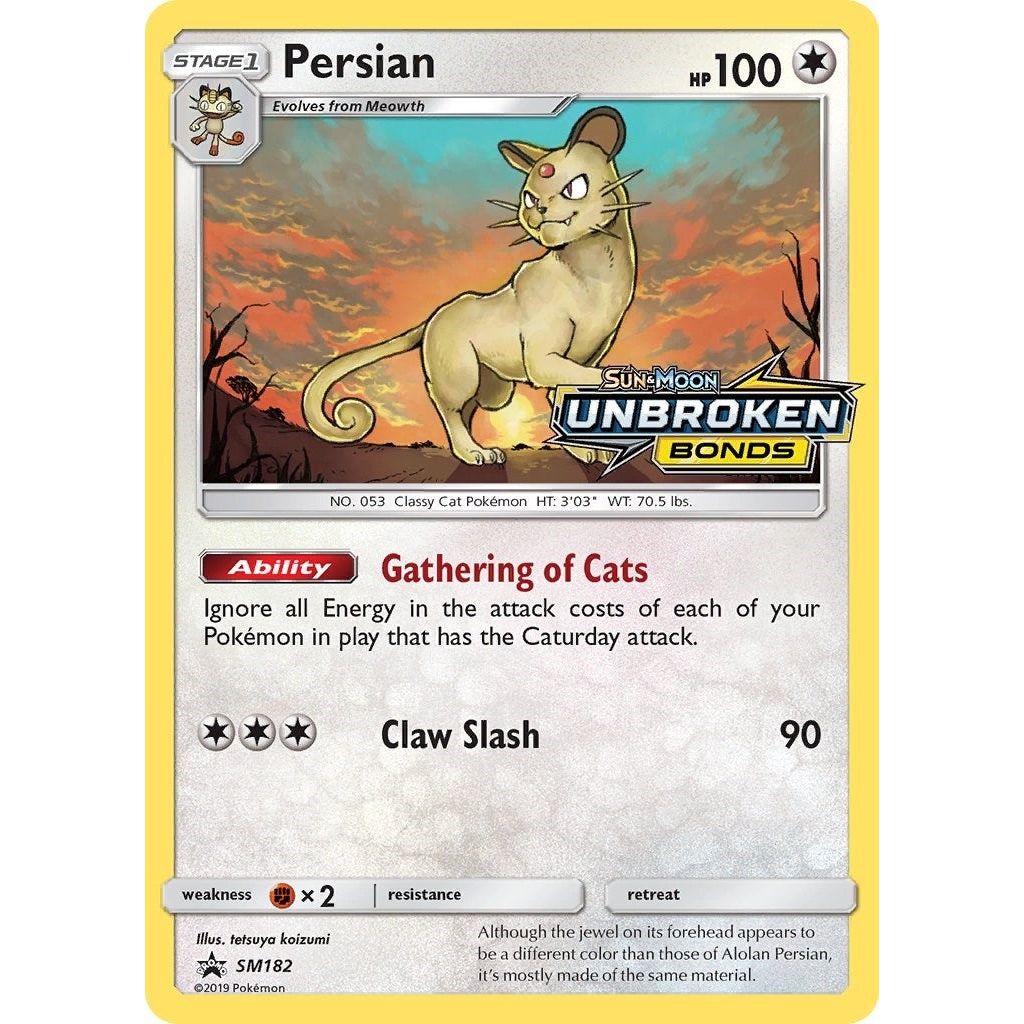 Image for Persian - SM182 (Prerelease) (SM182) (SMP) - Pokemon