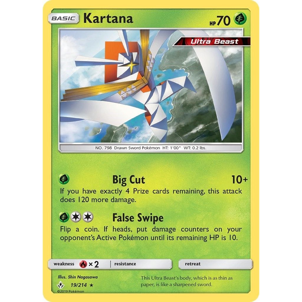 Image for Kartana (19/214) (SM10) - Pokemon
