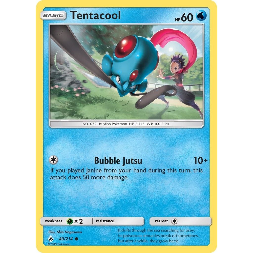 Image for Tentacool (40/214) (SM10) - Pokemon