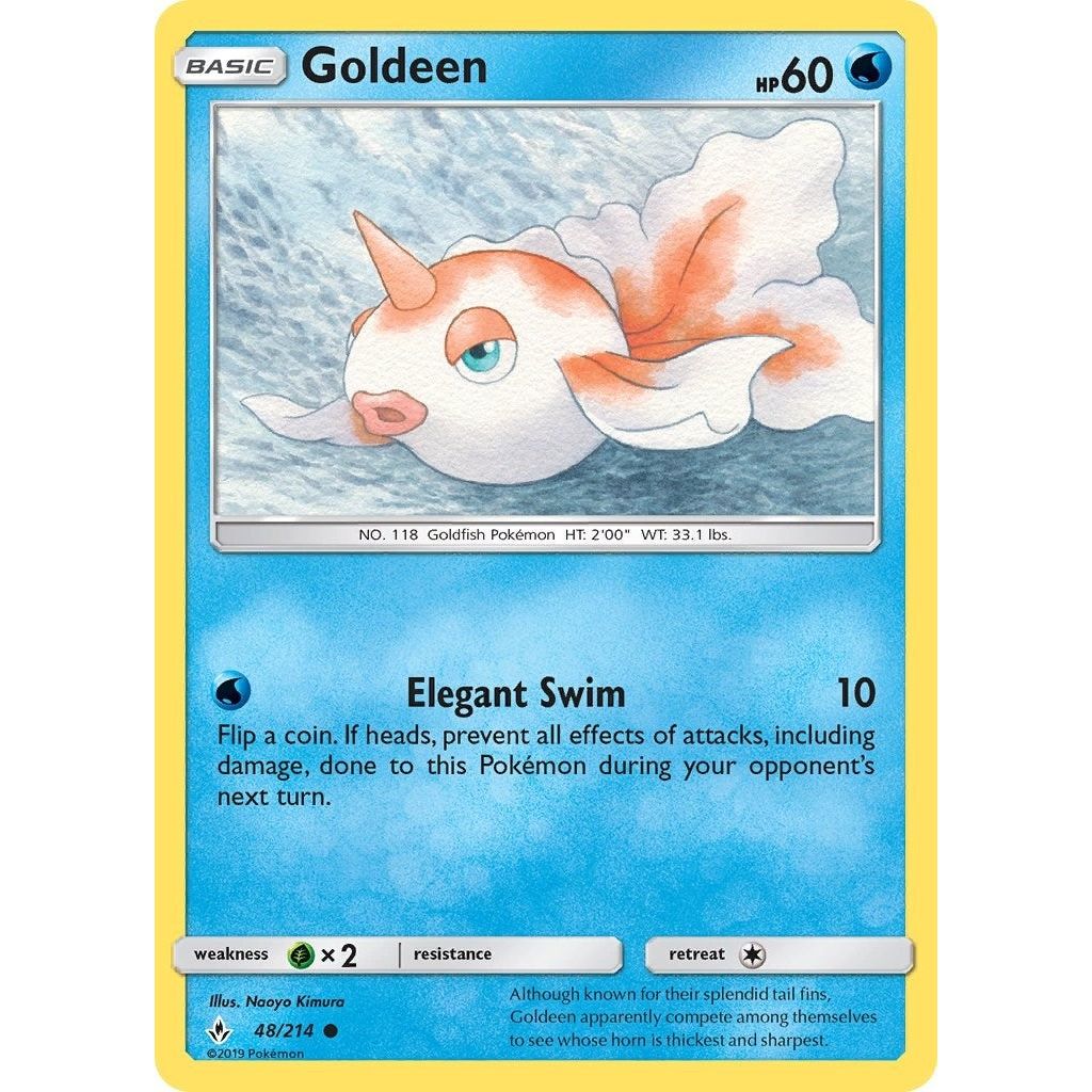 Image for Goldeen (48/214) (SM10) - Pokemon