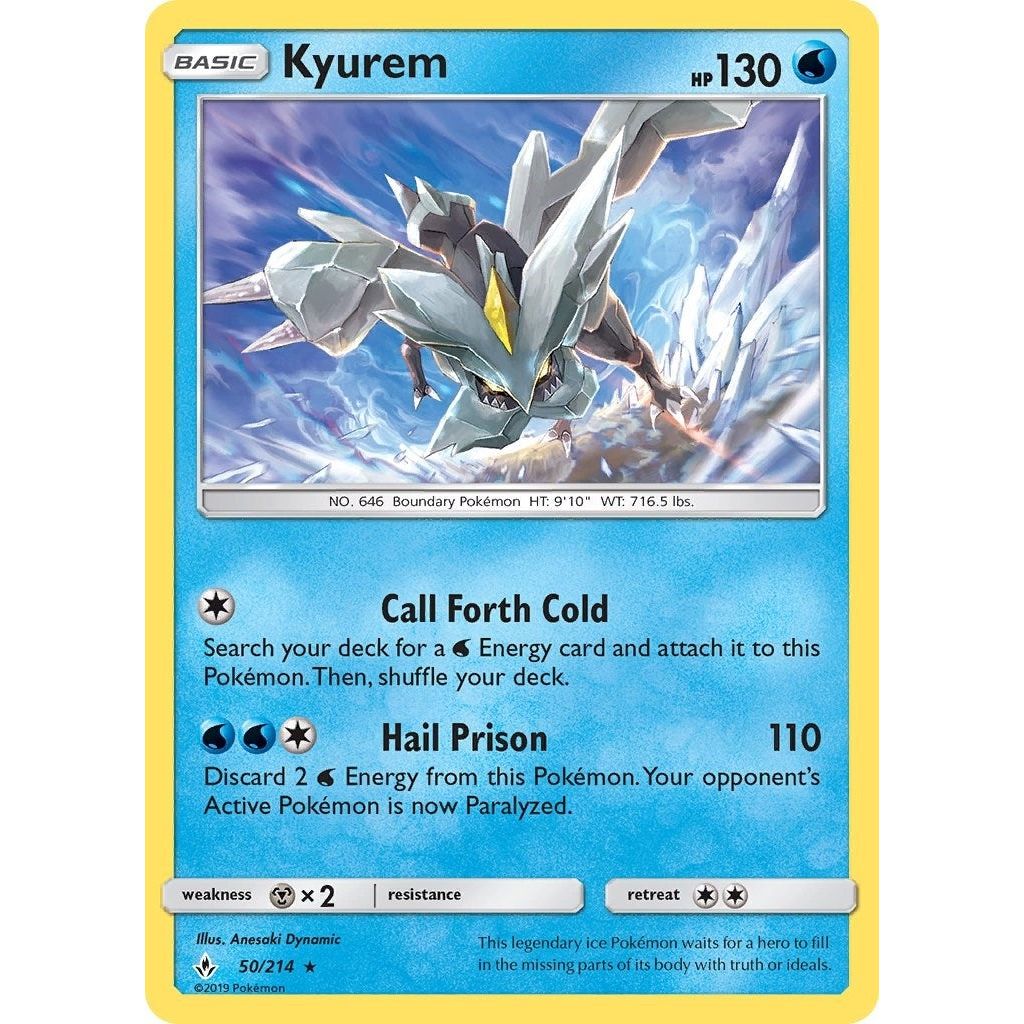 Image for Kyurem (50/214) (SM10) - Pokemon