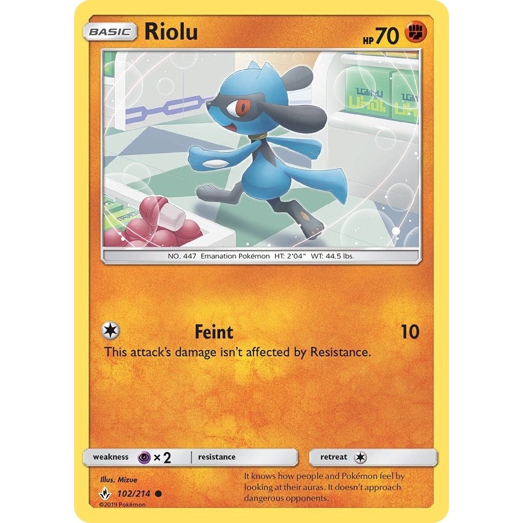 Image for Riolu (102/214) (SM10) - Pokemon
