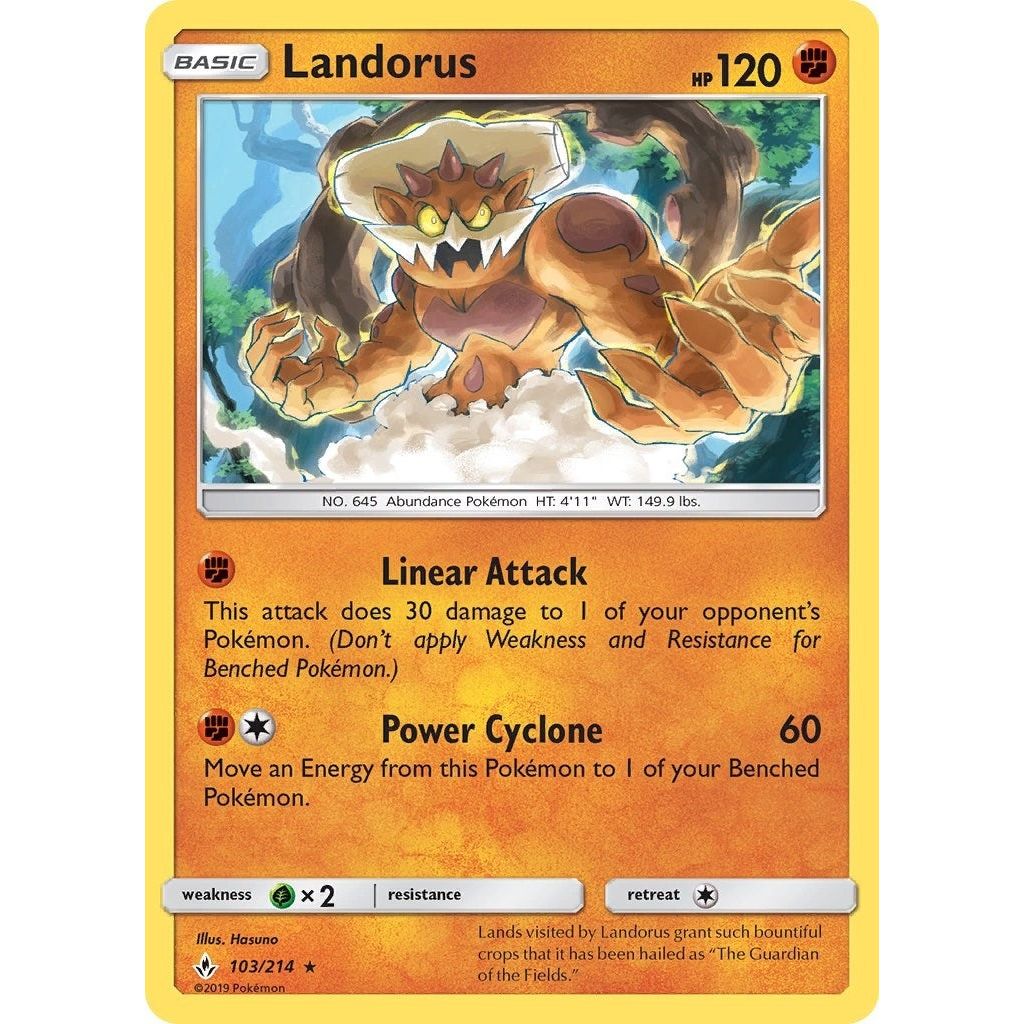 Image for Landorus (103/214) (SM10) - Pokemon