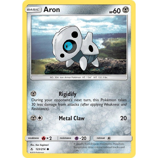 Image for Aron (123/214) (SM10) - Pokemon