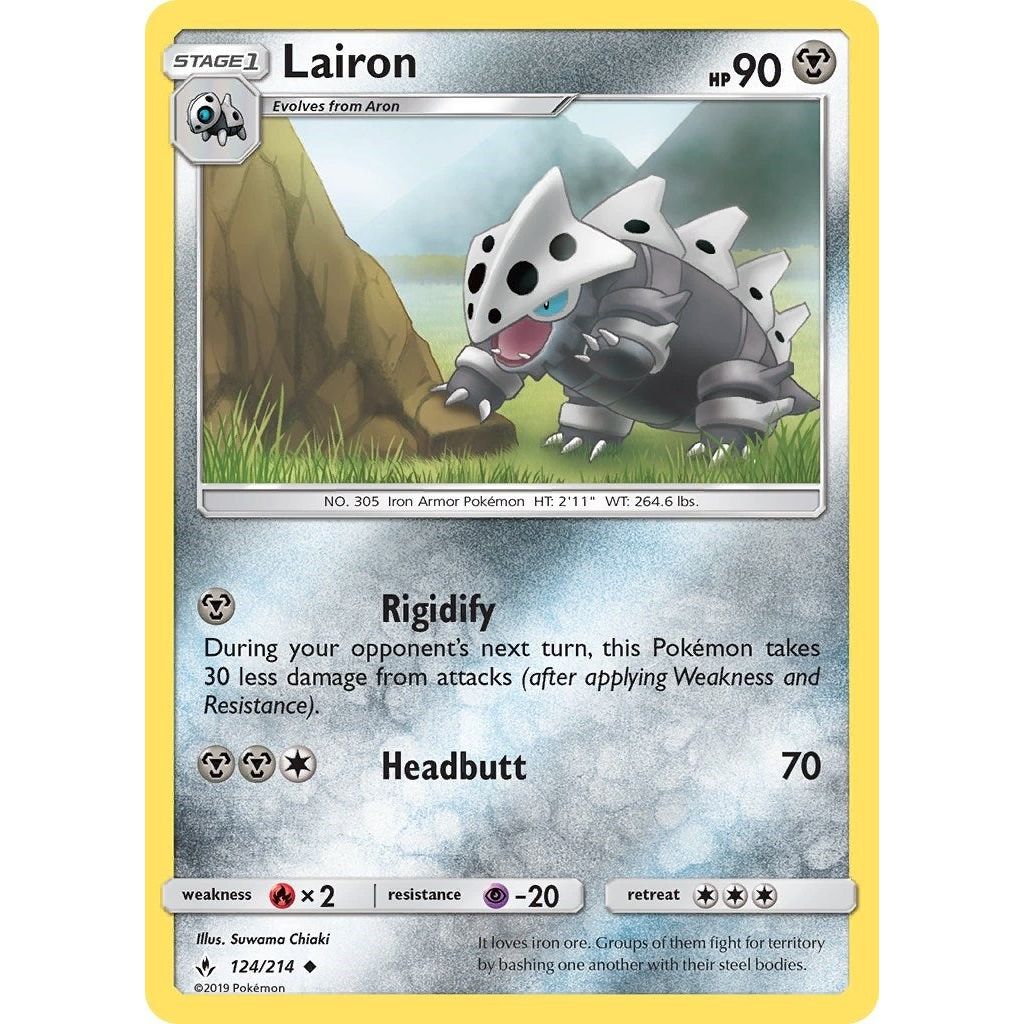 Image for Lairon (124/214) (SM10) - Pokemon