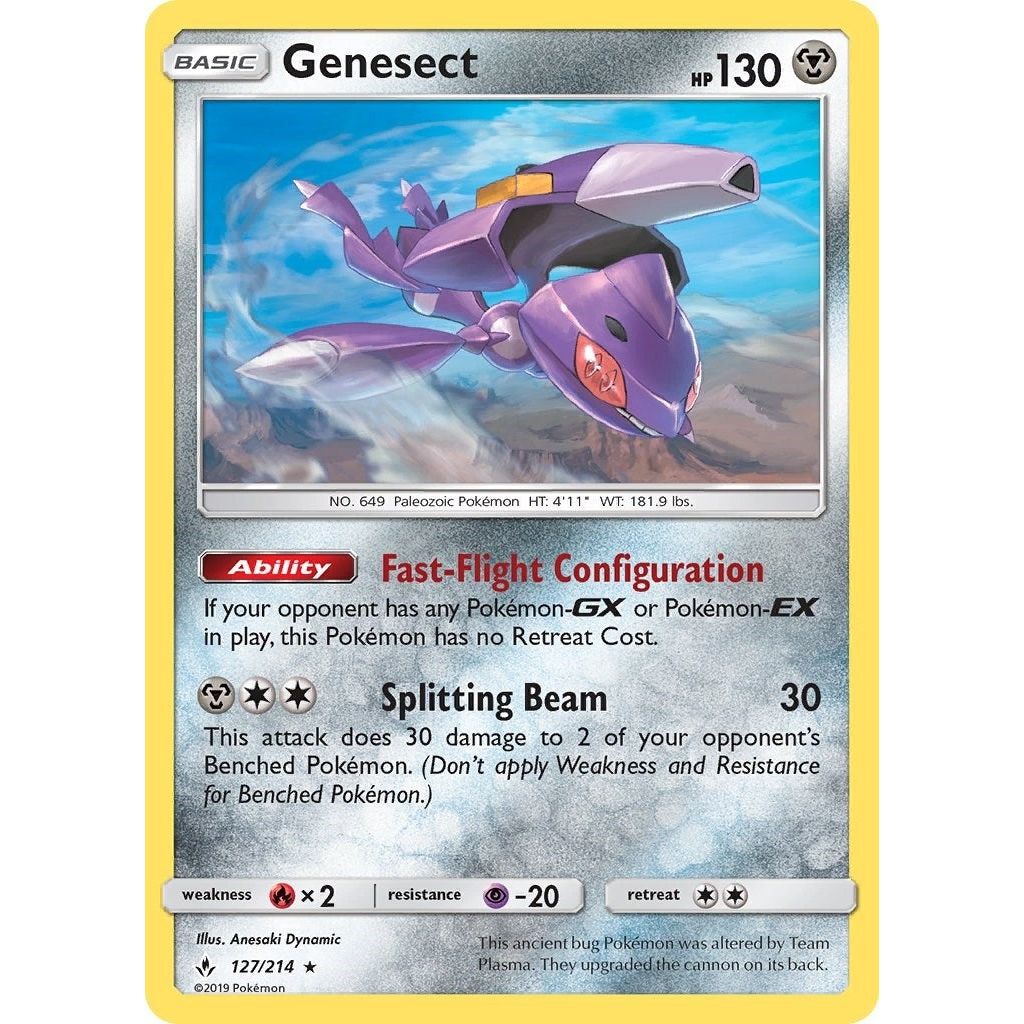 Image for Genesect (127/214) (SM10) - Pokemon