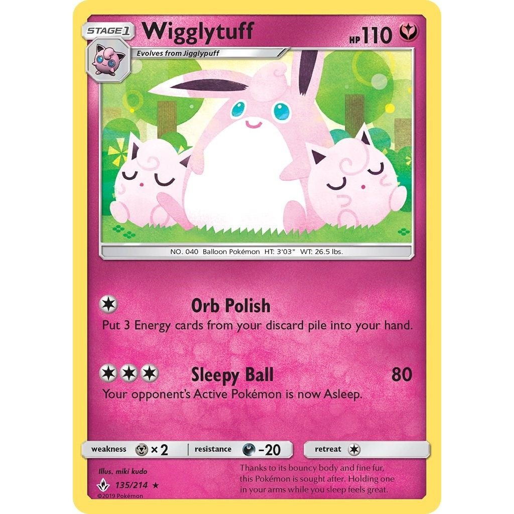 Image for Wigglytuff (135/214) (SM10) - Pokemon