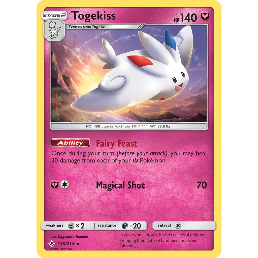 Image for Togekiss (138/214) (SM10) - Pokemon