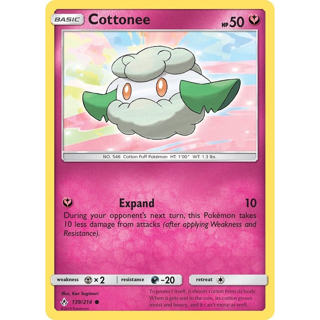 Image for Cottonee (139/214) (SM10) - Pokemon