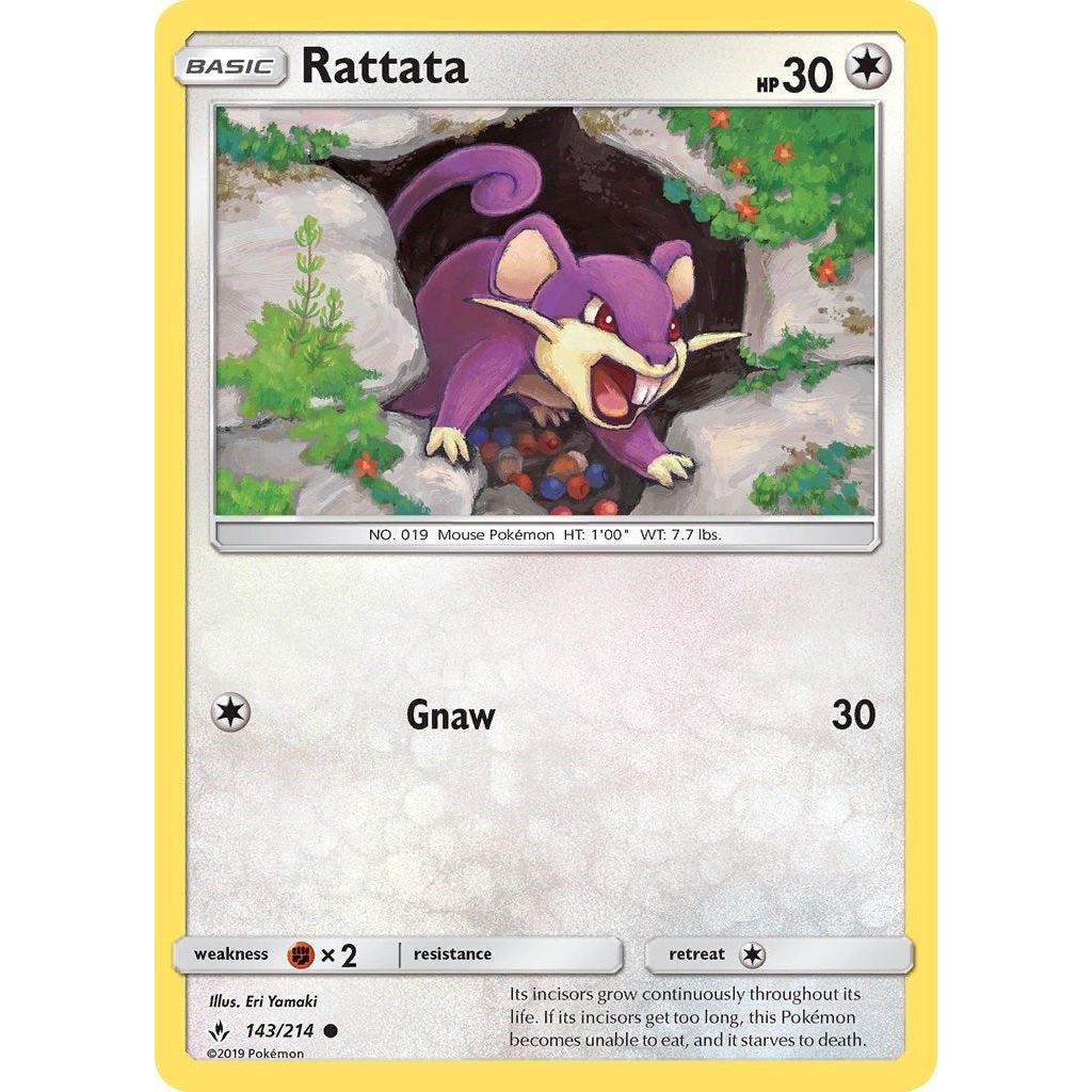 Image for Rattata (143/214) (SM10) - Pokemon