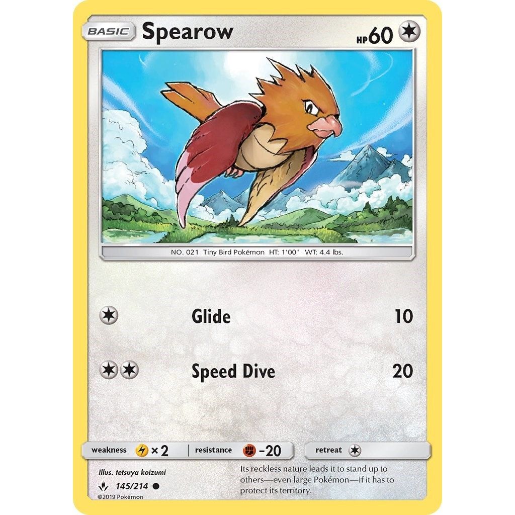 Image for Spearow (145/214) (SM10) - Pokemon