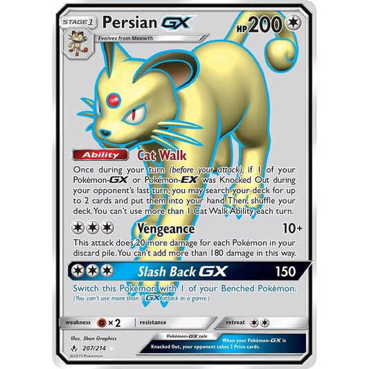 Image for Persian GX (Full Art) (207/214) (SM10) - Pokemon