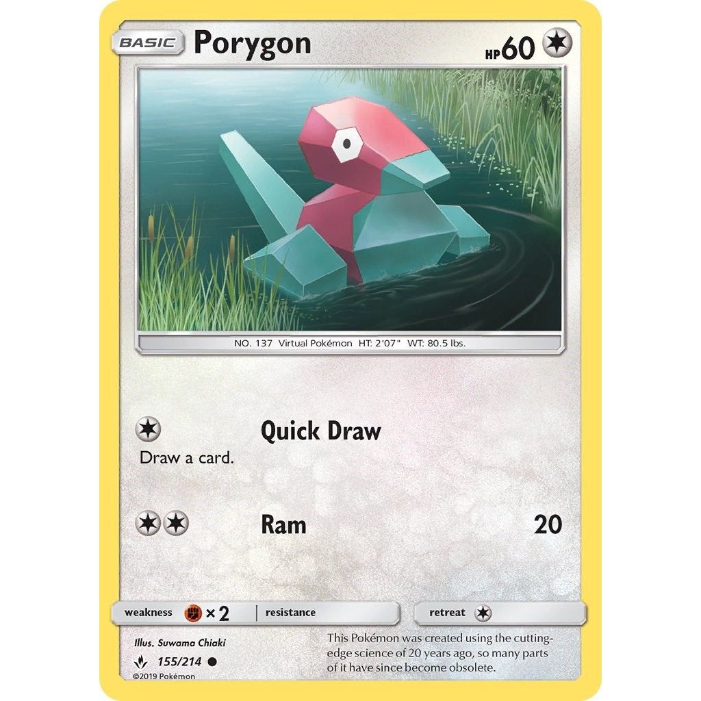 Image for Porygon (155) (155/214) (SM10) - Pokemon