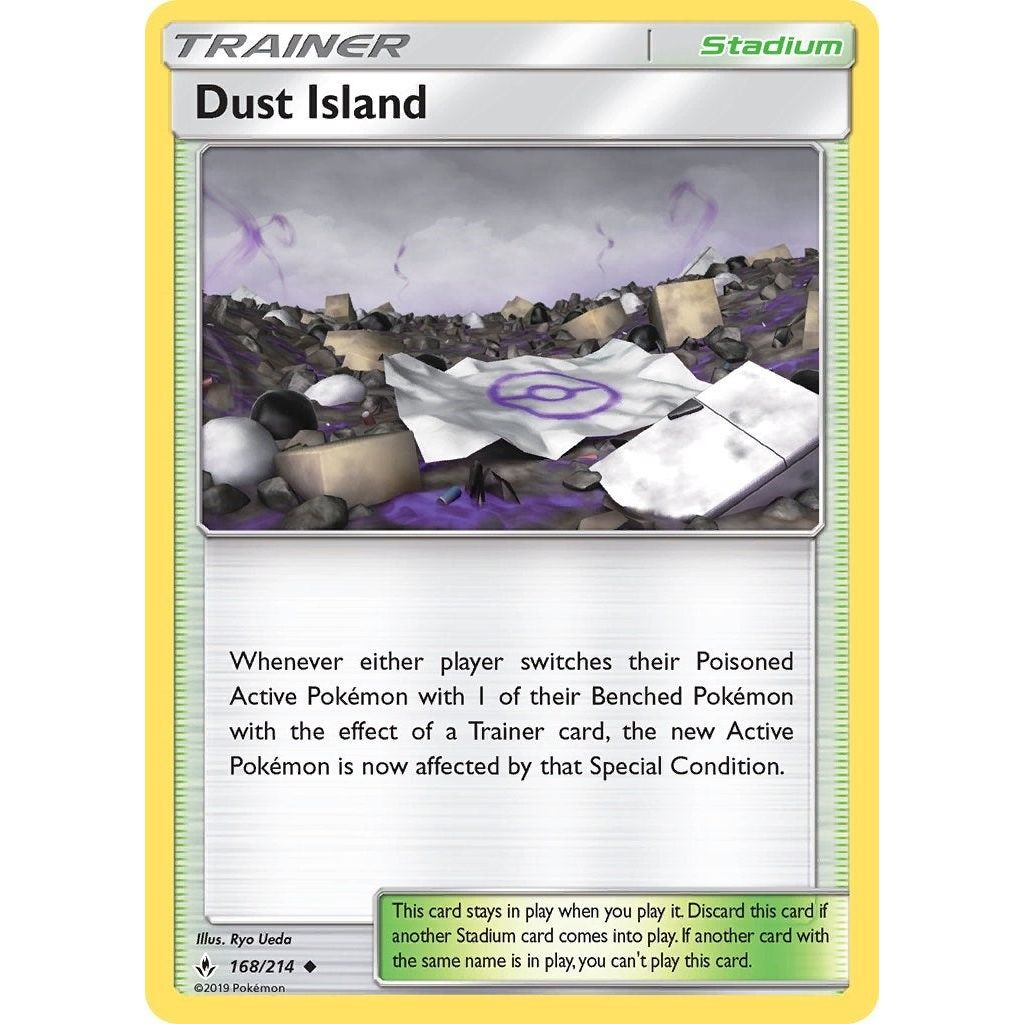 Image for Dust Island (168/214) (SM10) - Pokemon