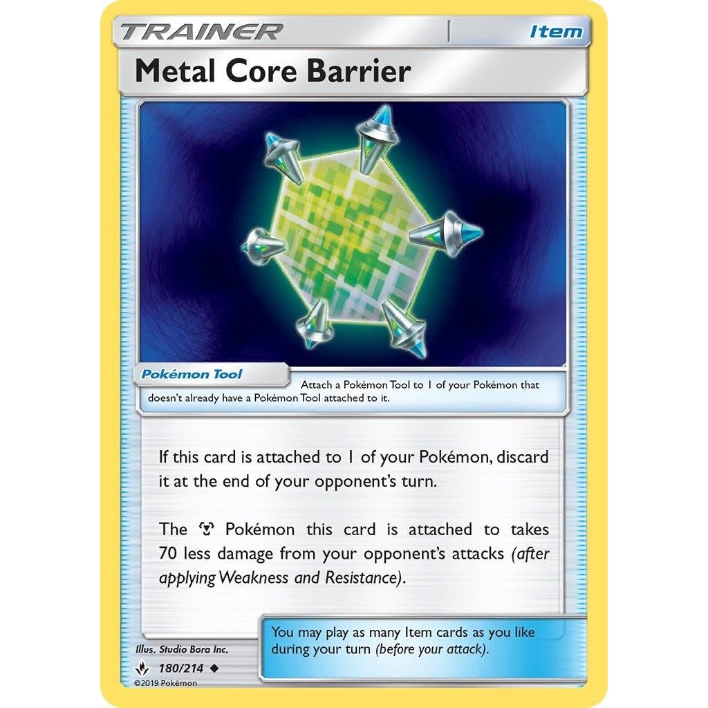Image for Metal Core Barrier (180/214) (SM10) - Pokemon