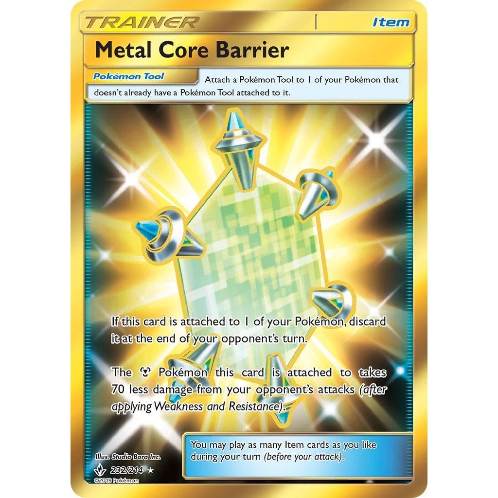 Image for Metal Core Barrier (Secret) (232/214) (SM10) - Pokemon