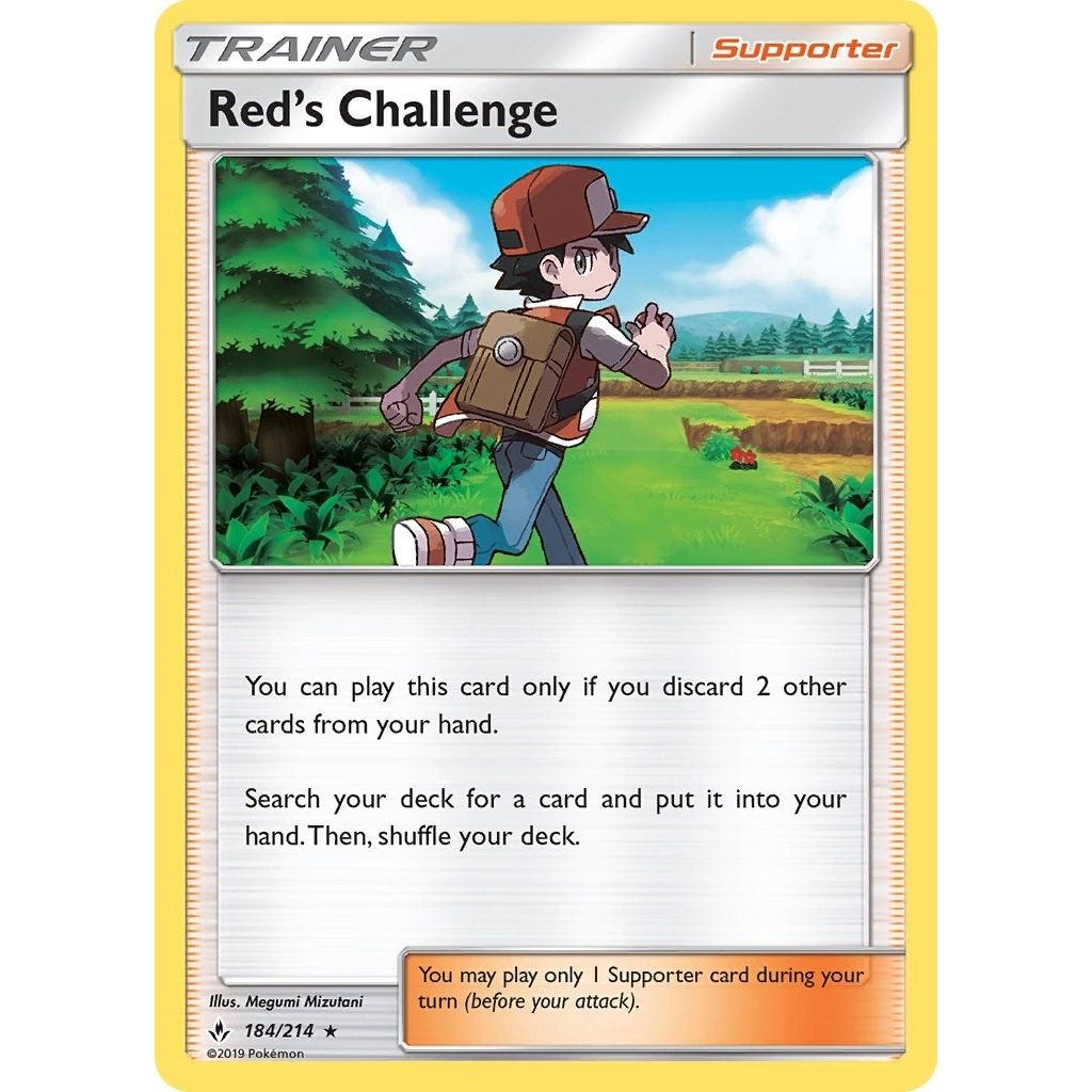 Image for Red's Challenge (184/214) (SM10) - Pokemon