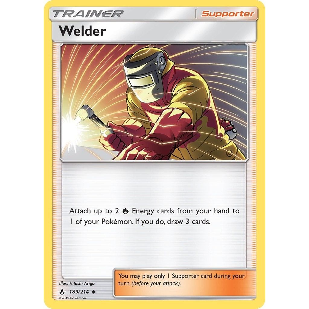 Image for Welder (189/214) (SM10) - Pokemon