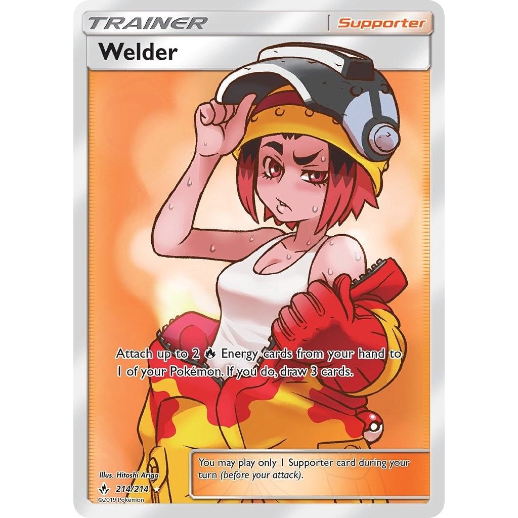 Image for Welder (Full Art) (214/214) (SM10) - Pokemon