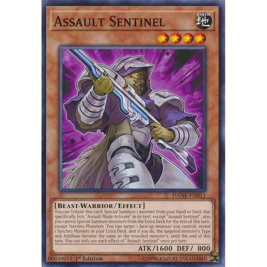 Image for Assault Sentinel (DANE-EN011) (DANE) - YuGiOh