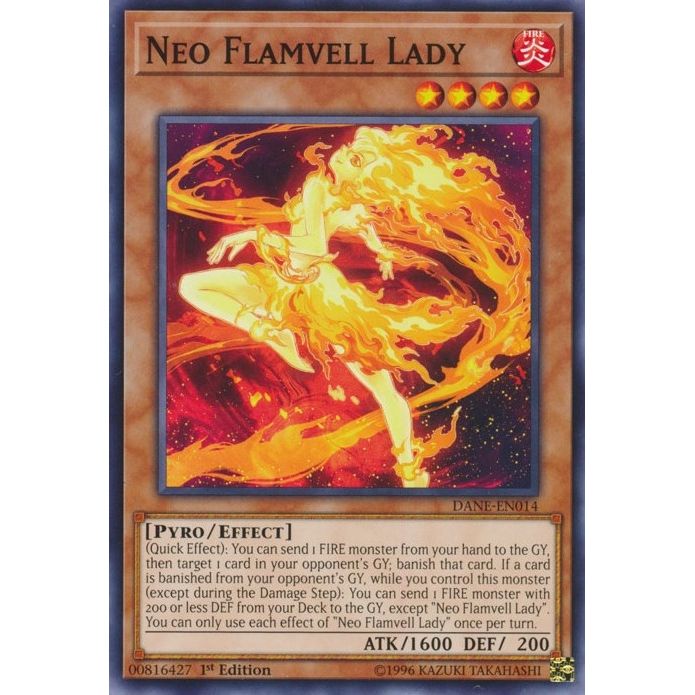 Image for Neo Flamvell Lady (DANE-EN014) (DANE) - YuGiOh
