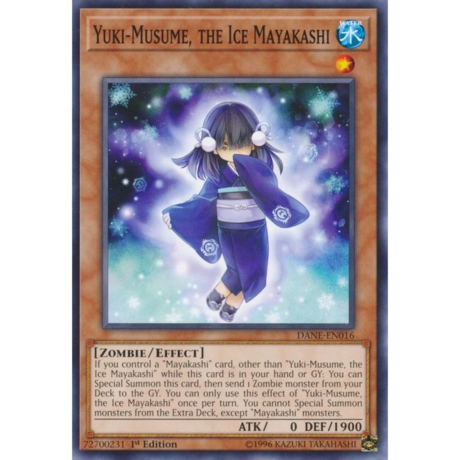 Image for Yuki-Musume, the Ice Mayakashi (DANE-EN016) (DANE) - YuGiOh
