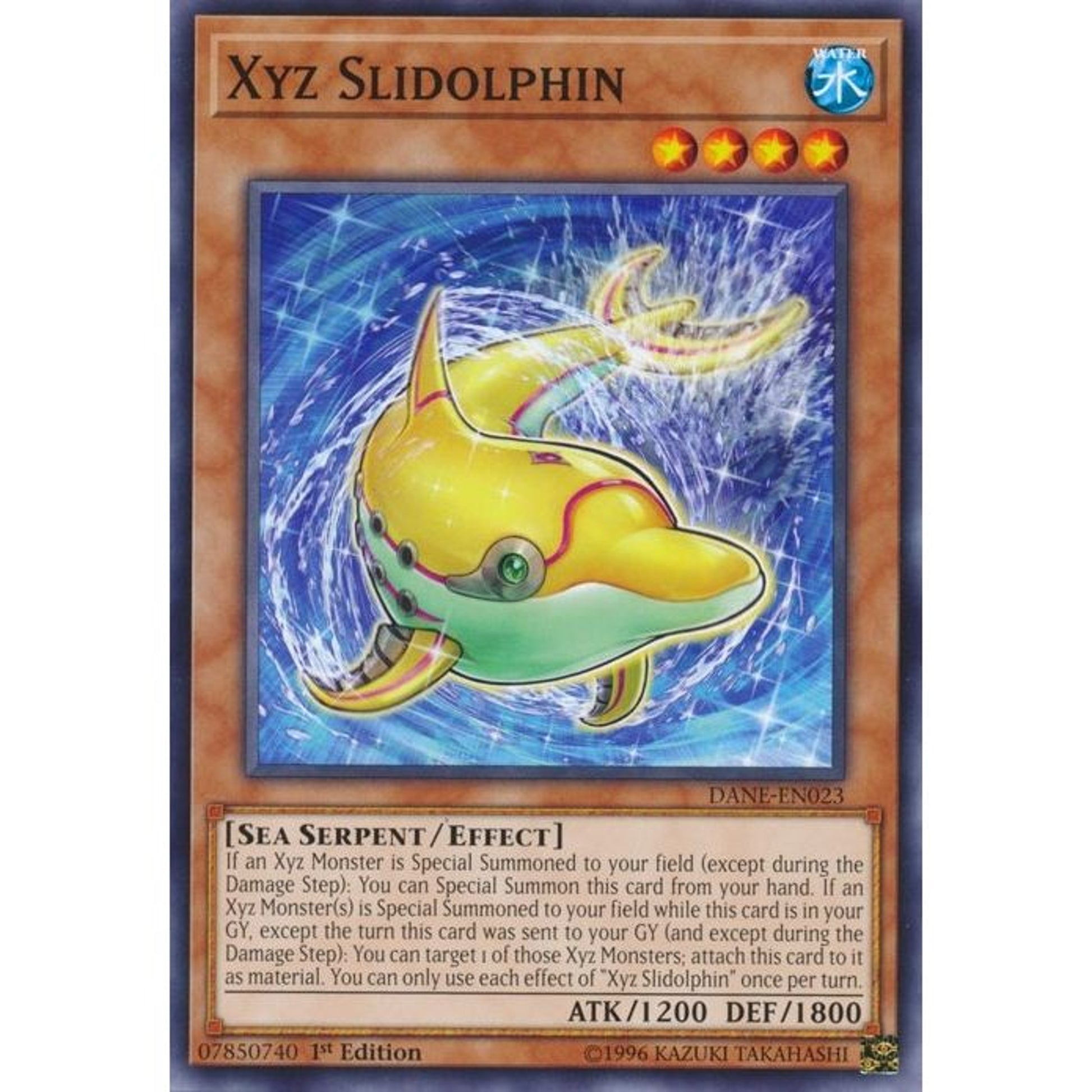 Image for Xyz Slidolphin (DANE-EN023) (DANE) - YuGiOh