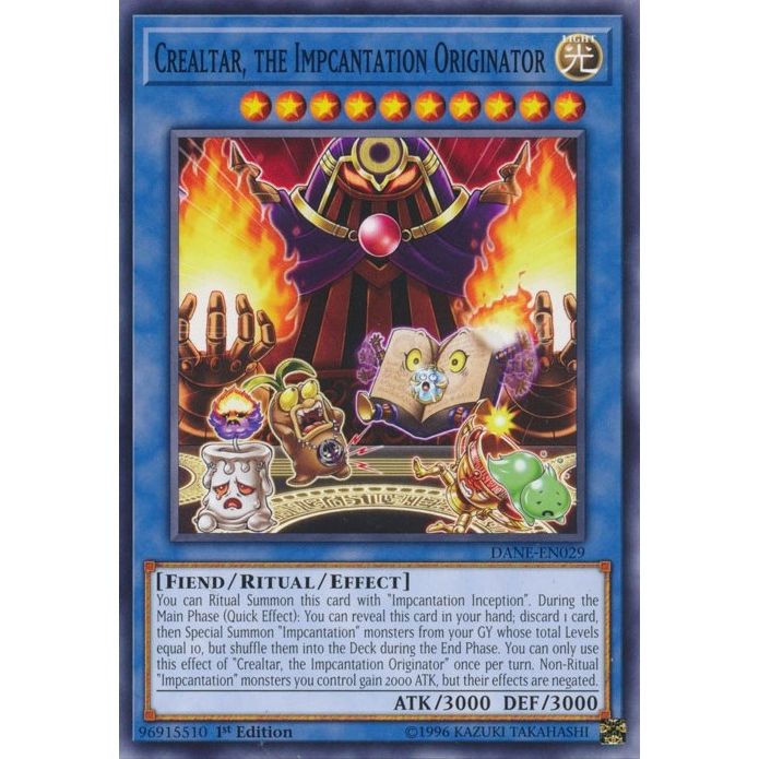 Image for Crealtar, the Impcantation Originator (DANE-EN029) (DANE) - YuGiOh