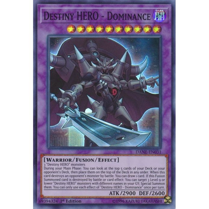 Image for Destiny HERO - Dominance (DANE-EN031) (DANE) - YuGiOh